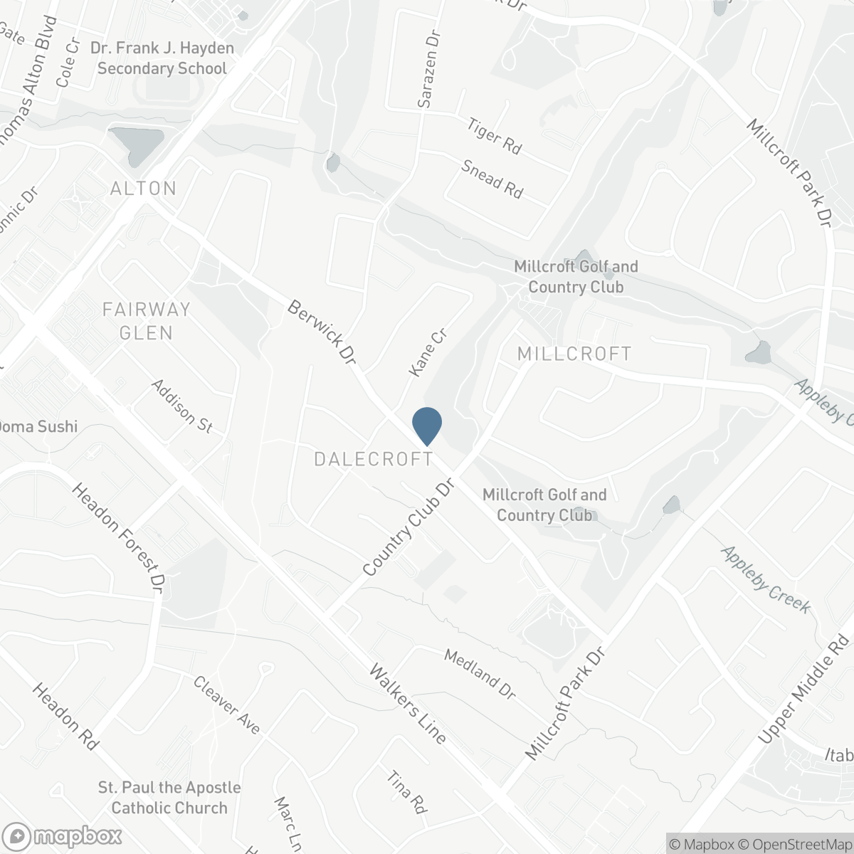 2147 BERWICK Drive, Burlington, Ontario L7M 4B2